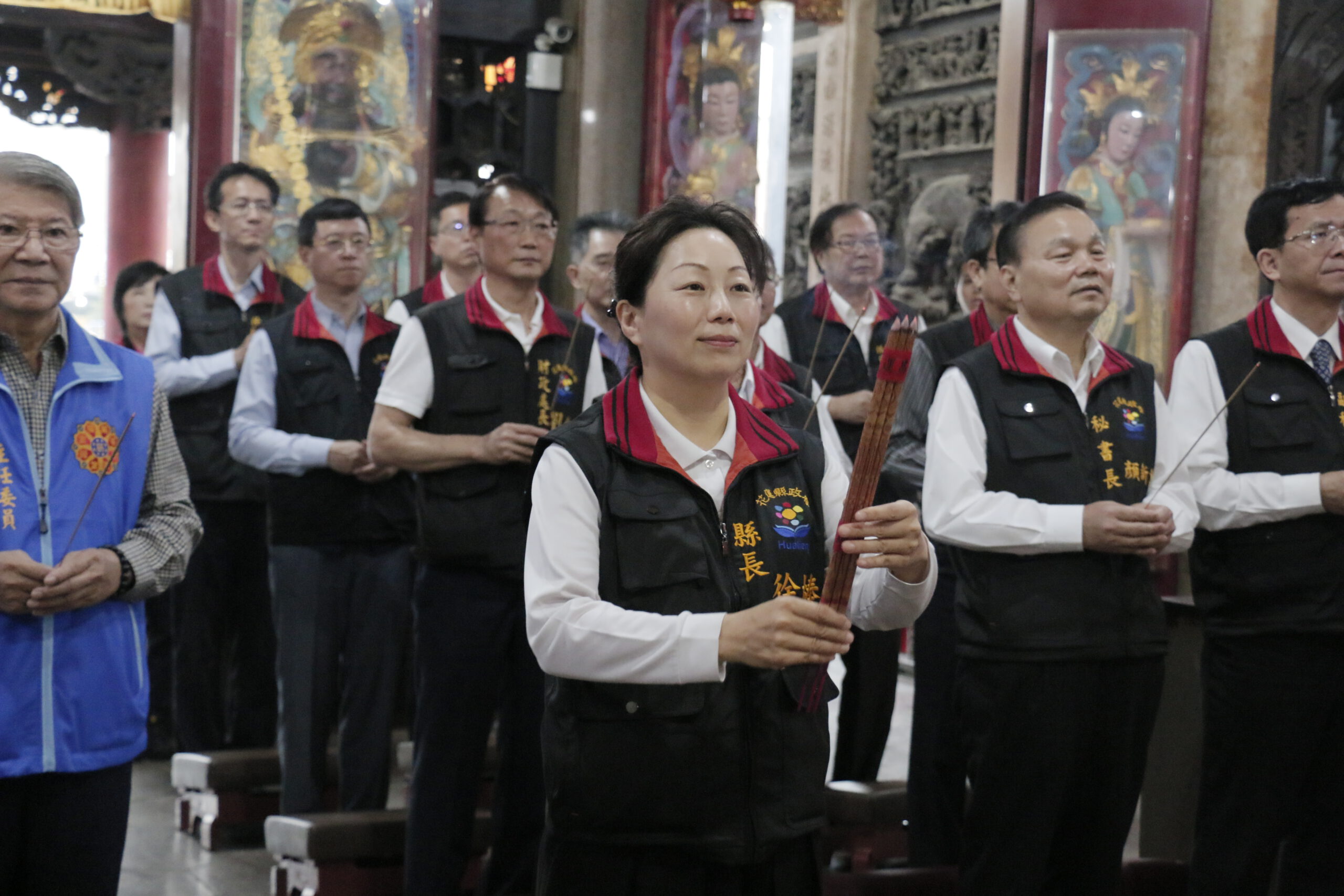 春季敬天祈福第四日 縣長徐榛蔚:祈求重大工程平安順利 花蓮建設不斷大步向前