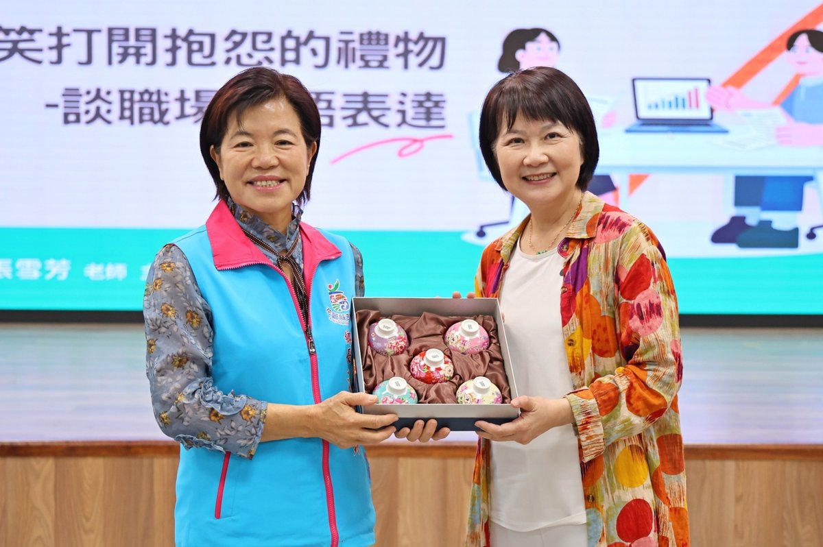 【溫暖吉安】莫札特旋律引領身心放鬆!游淑貞辦理員工舒壓研習,用微笑刷新服務溫度
