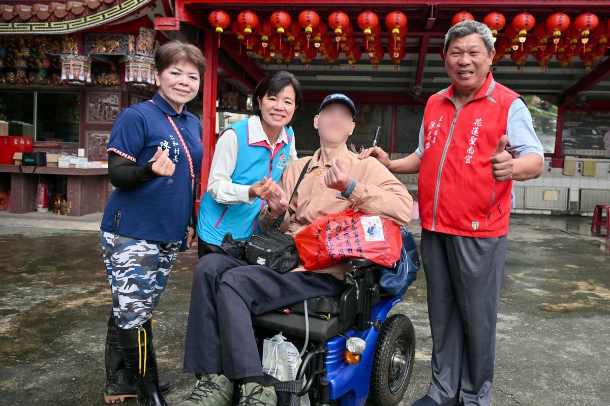 聖南宮吉安媽慈悲守護！主委陳忠群攜手游淑貞 溫情物資營救九村弱勢家戶