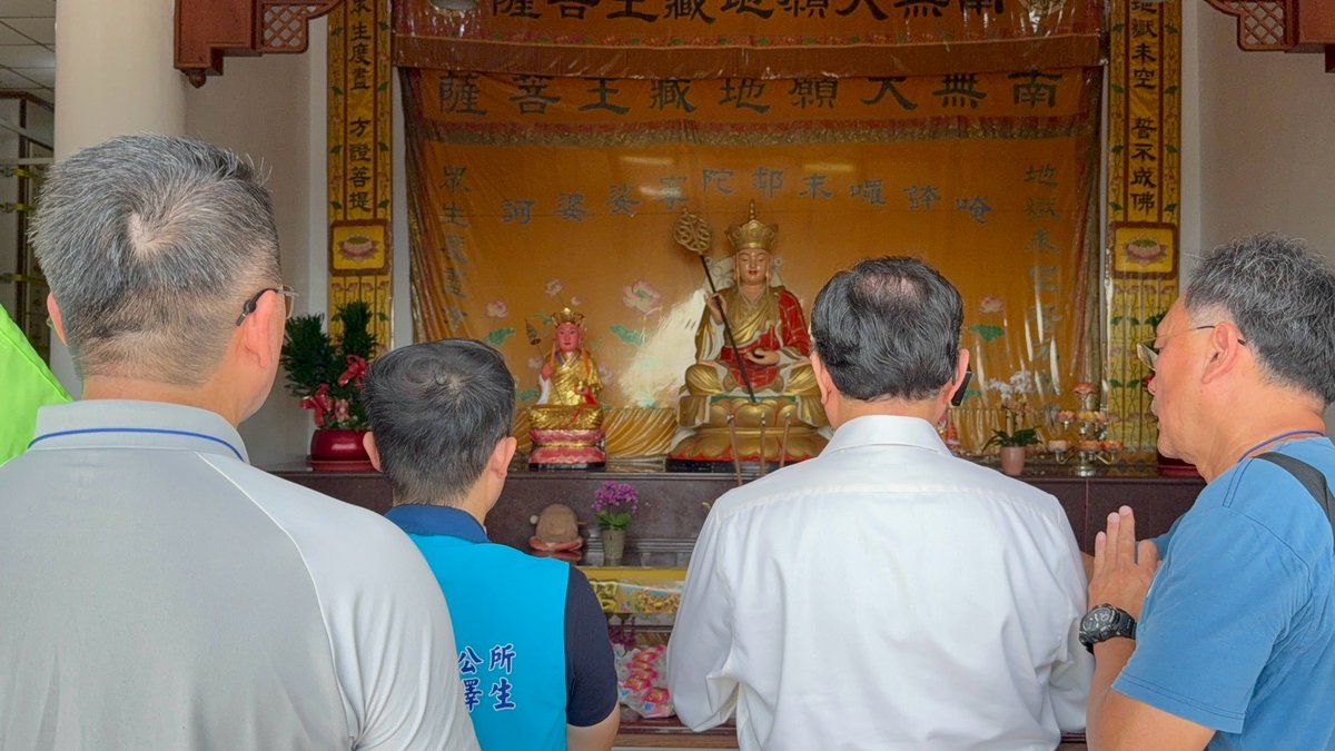 馬來西亞大同書院蒞臨吉安慈雲山 跨越國界為花蓮祈福