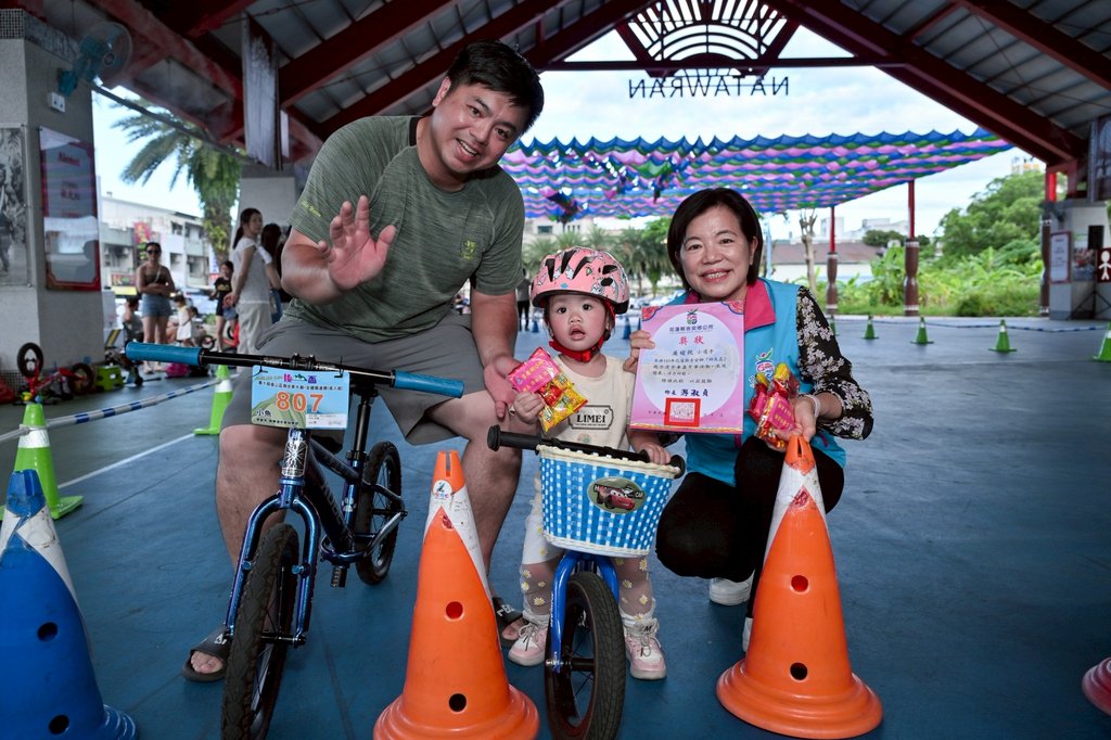 扎根吉安運動風氣！鄉長盃滑步車嘉年華引爆400親子同樂