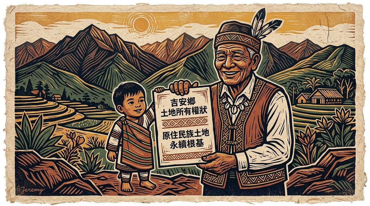 吉安落實原民土地正義 游淑貞四年發近五百張權狀